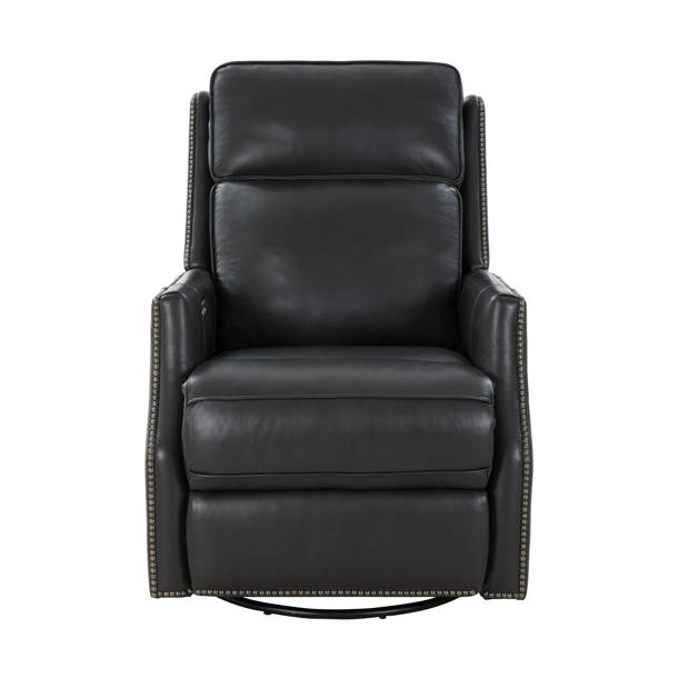 Red Barrel Studio® Leather Swivel Power Recliner Wayfair